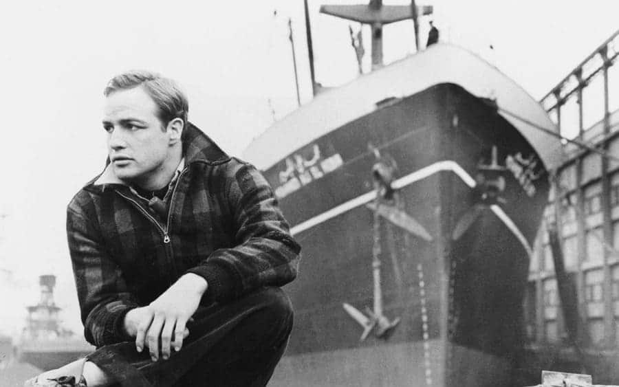Marlon Brando in the 1954 motion picture On the Waterfront