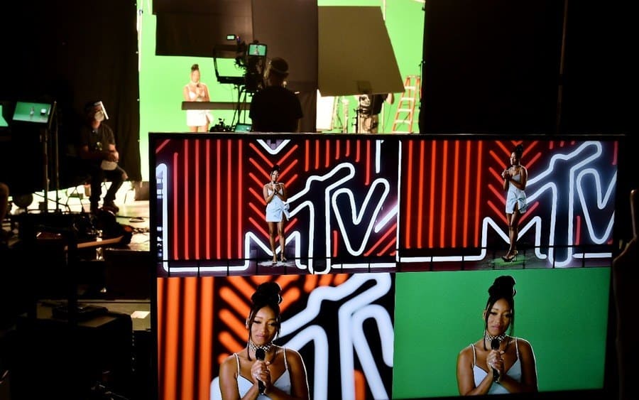 Keke Palmer attends the 2020 MTV Video Music Awards