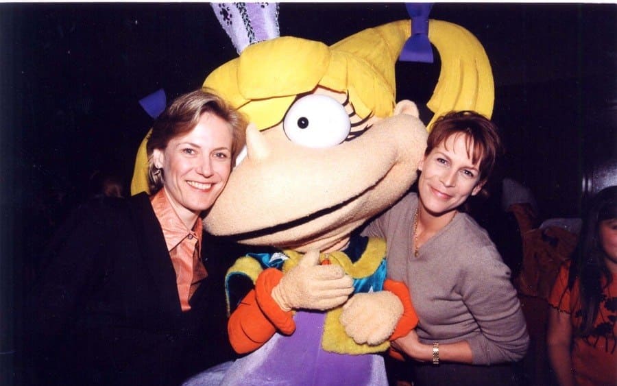 Jamie Lee Curtis at the 1999 premiere of The Rugrats movie in Los Angeles. 