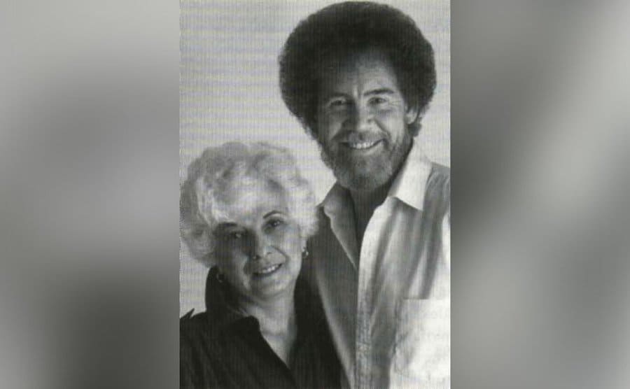 Bob Ross and Annette Kowalski pose for a picture. 