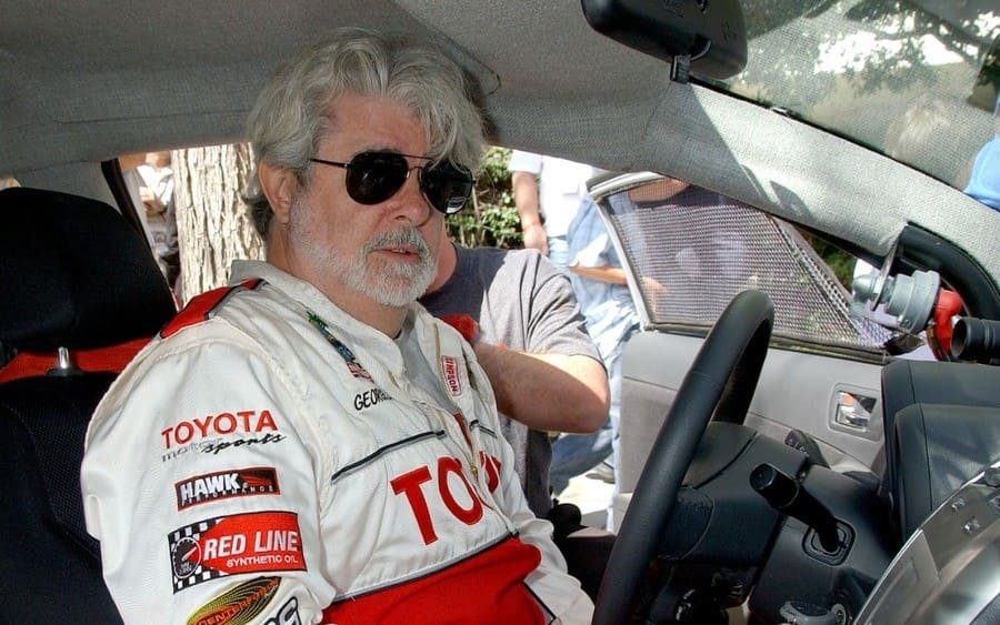 George Lucas during 31st Anniversary Toyota Celebrity