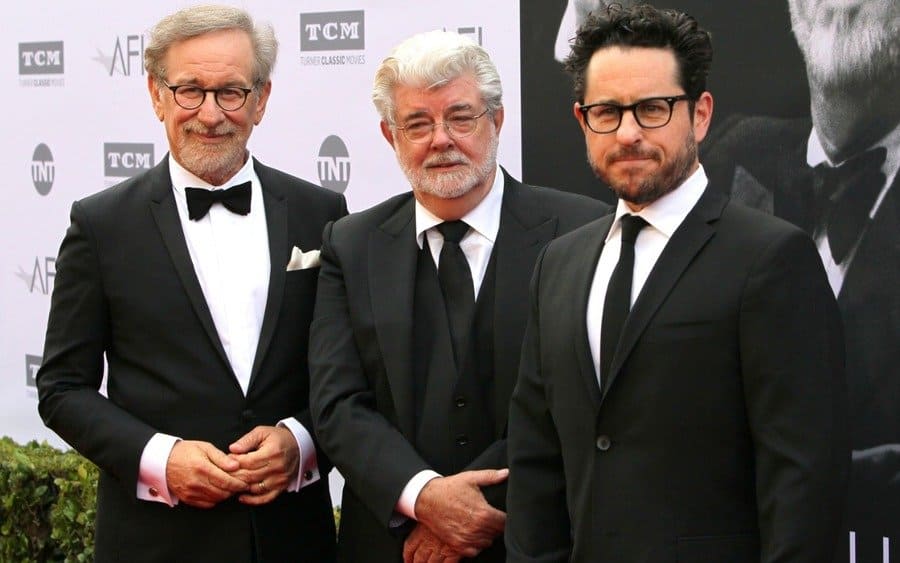 Steven Spielberg, George Lucas, and J.J. Abrams