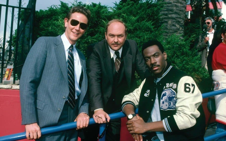 Beverly Hills Cop 3 behind the scenes photo
