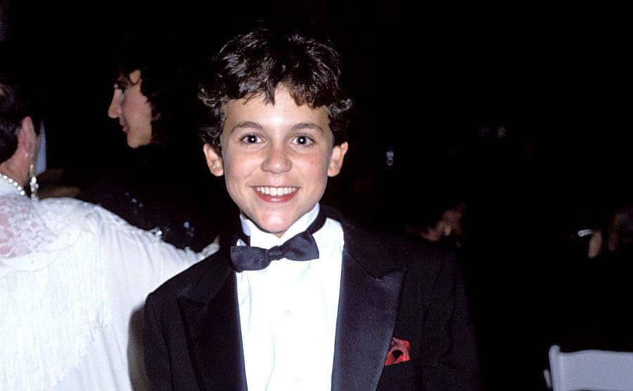 Fred Savage at the 1990 Emmy Awards. 