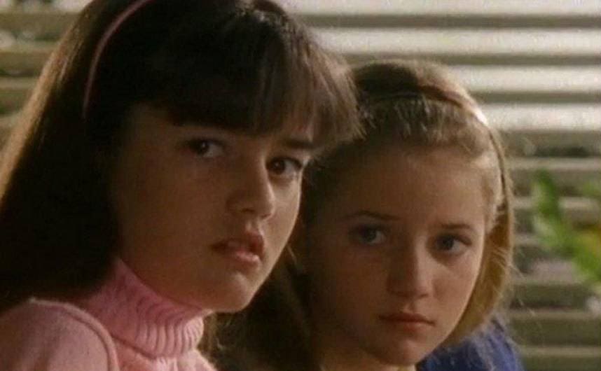 Danica is acting alongside her actual sister Crystal in a still from The Wonder Years. 