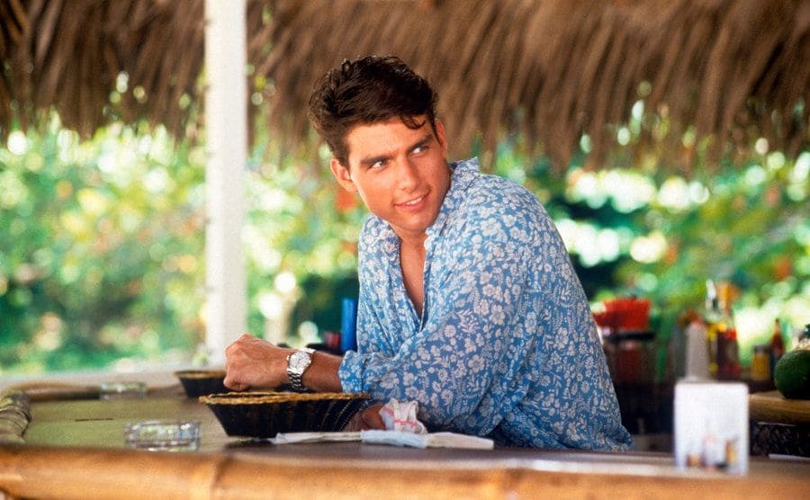 Tom Cruise is playing the role of a barman circa 1988.