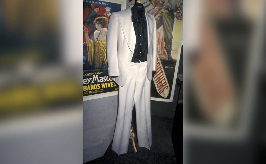 The iconic white suit from 