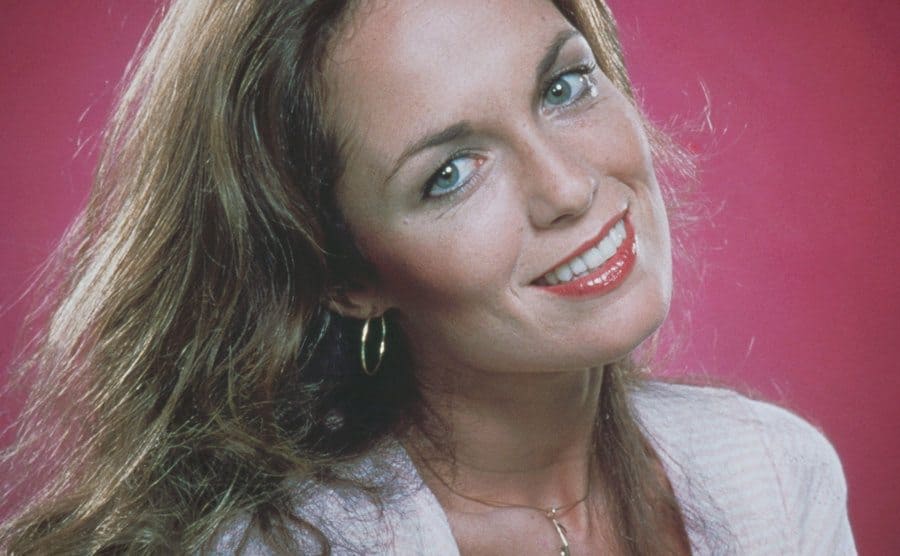 Portrait of Catherine Bach, who played Daisy Duke in the US television series 'The Dukes of Hazzard', circa 1985.