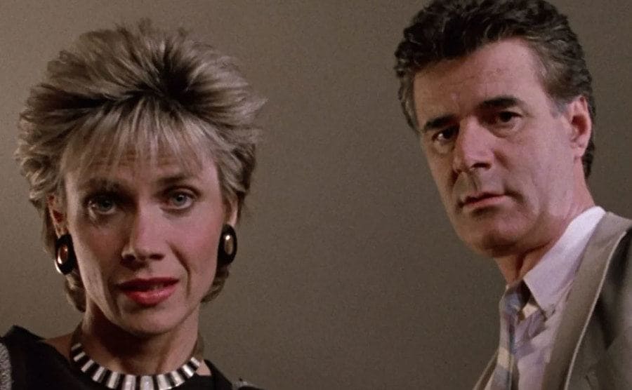 Cindy Pickett and Lyman Ward as Ferris’ parents in the film. 