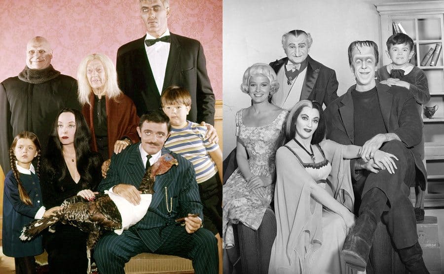 The Addams Family / The Munsters Family 