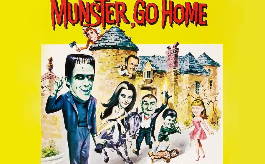 The Munsters Go Home! Poster. 