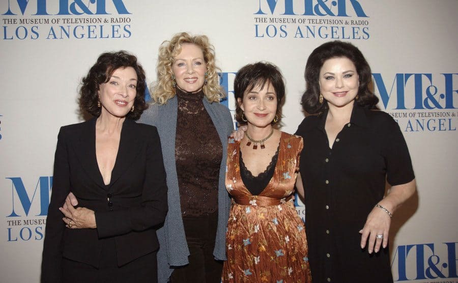 Dixie Carter, Jean Smart, Annie Potts, and Delta Burke attend Designing Women: A Reunion.