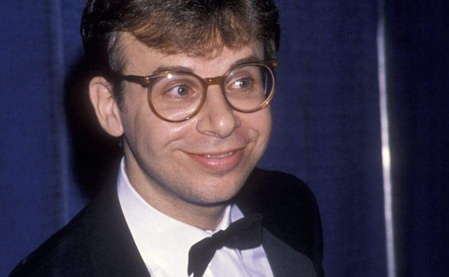 Rick Moranis backstage to an Awards Event. 