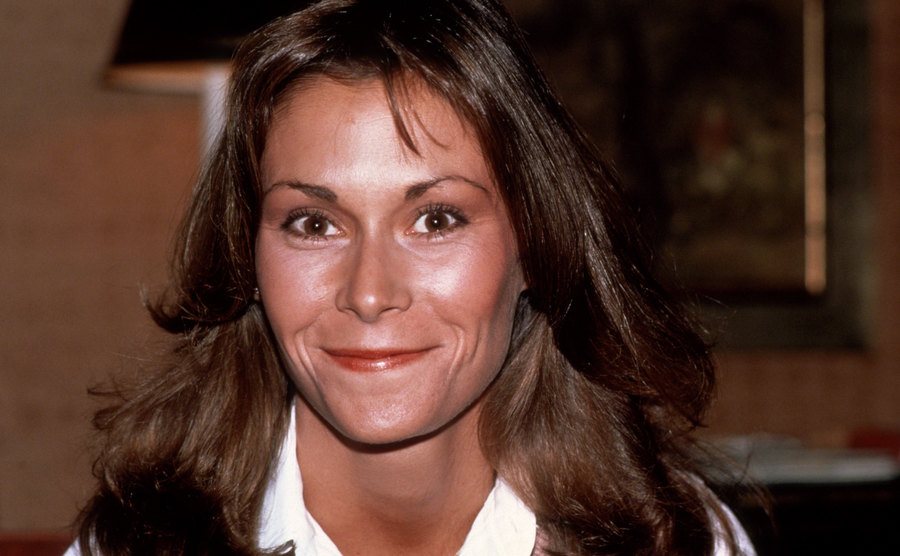 Kate Jackson is smiling at the camera in the circa event in 1981. 