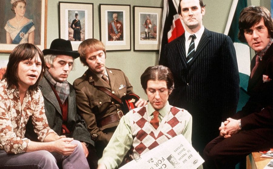 Monty Python’s Flying Circus promotional picture.