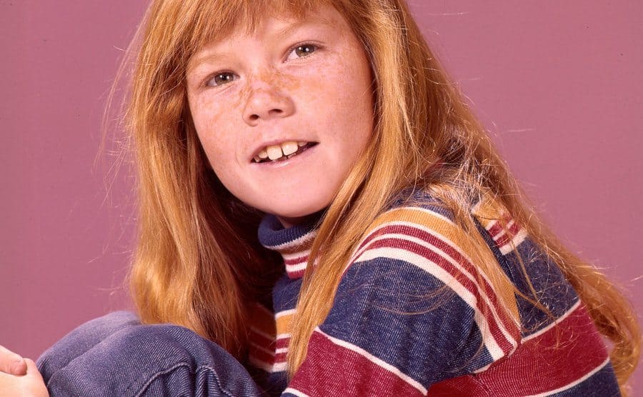 Suzanne Crough as Tracy Partridge. 