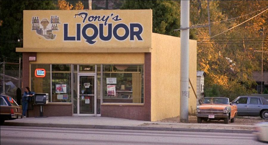 Tony’s Liquor Store.