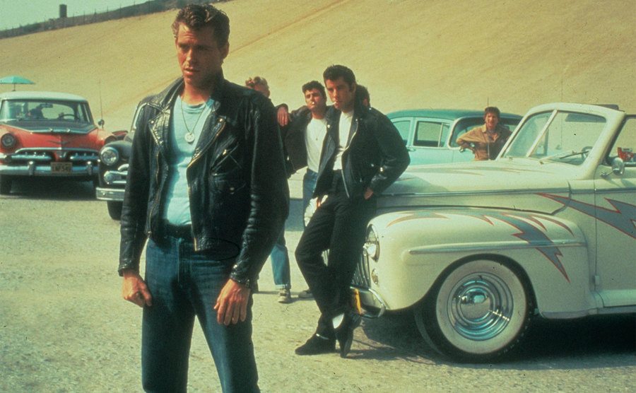Jeff Conaway in a still from Grease. 