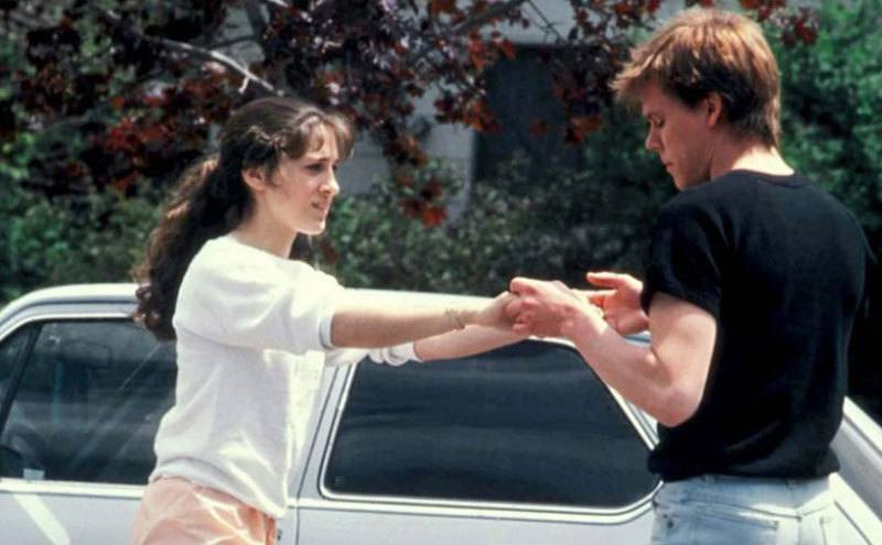 Sarah Jessica Parker and Kevin Bacon’s dancing scene.