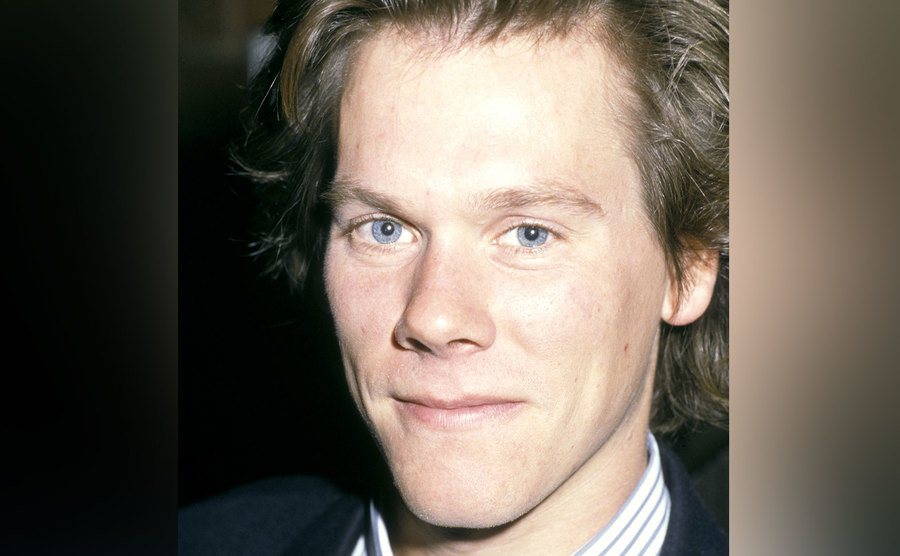 A portrait of Kevin Bacon.