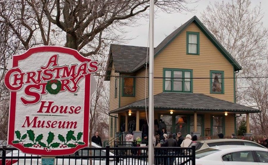 The house has been converted to A Christmas Story museum. 