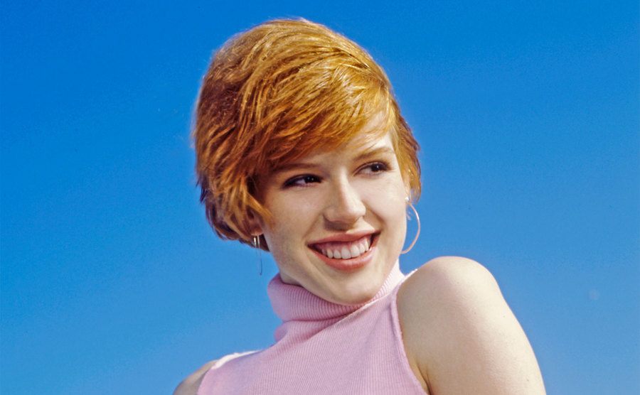 Molly Ringwald poses for a portrait. 