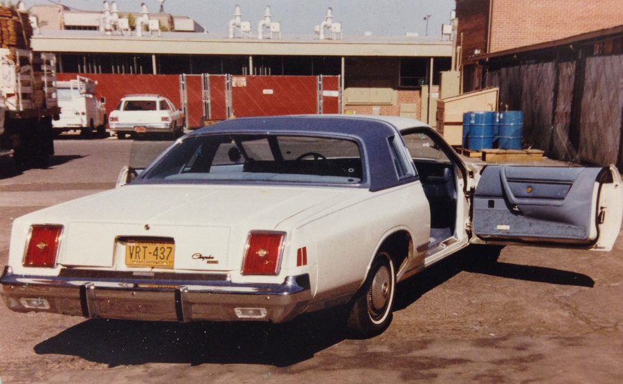 A picture of Carpenter’s vehicle.