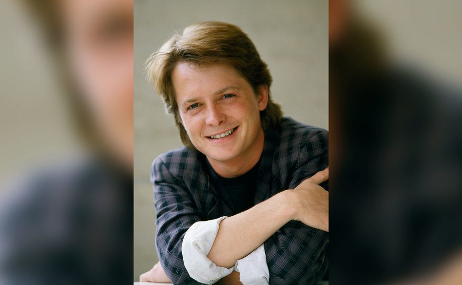 A portrait of Michael J. Fox. 