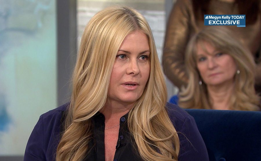 Nicole Eggert speaks out on the Today Show. 