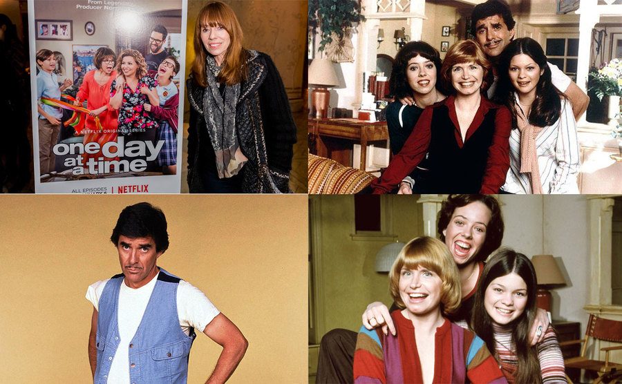 Mackenzie Phillips / The Cast of One Day at a Time / Pat Harrington Jr / Mackenzie Phillips, Valerie Bertinelli, and Bonnie Franklin 