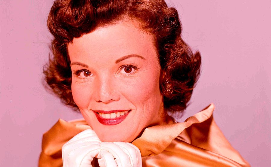 Nanette Fabray poses for a portrait. 