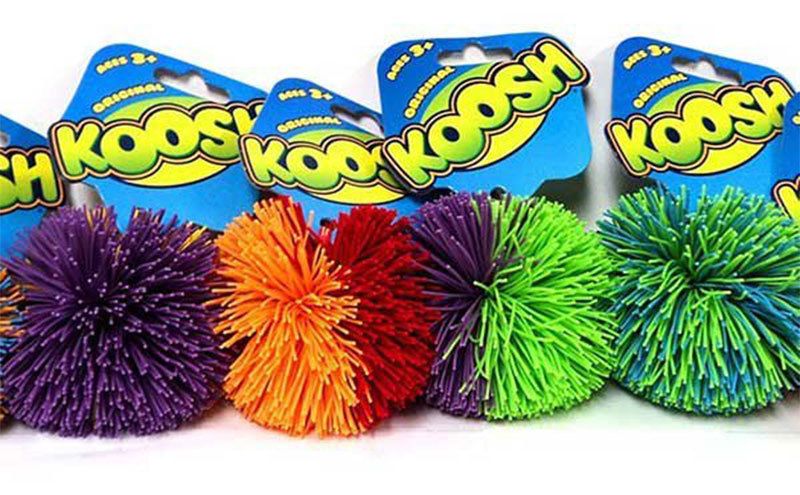 A collection of Koosh balls.