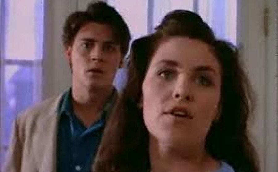Hanson and Diane in a still from the show. 