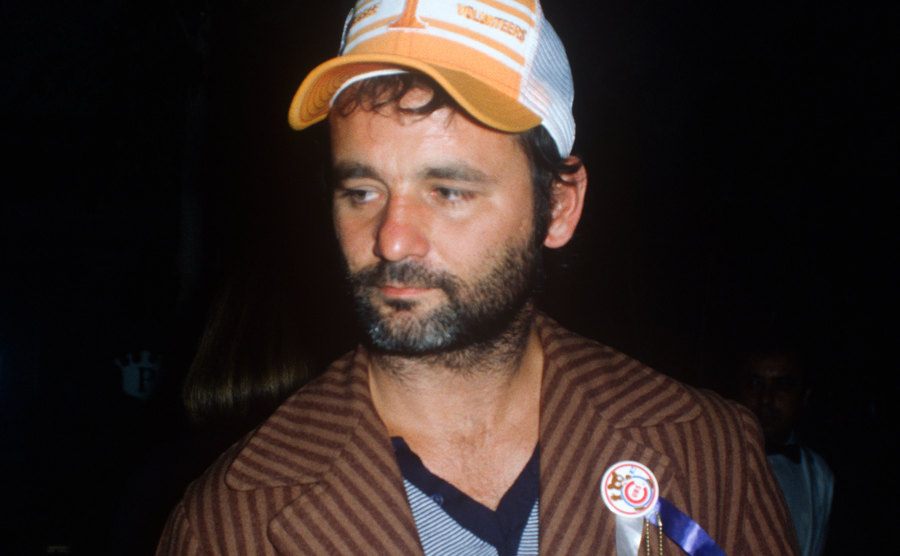 A dated portrait of Bill Murray.