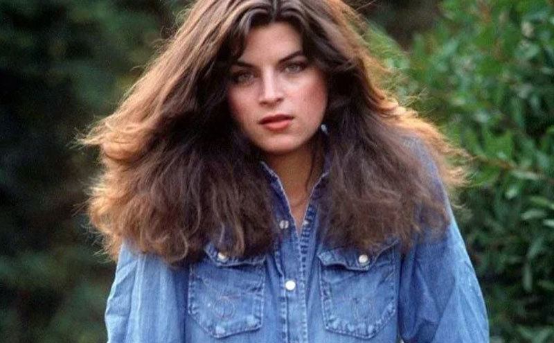 A dated portrait of Kirstie Alley.