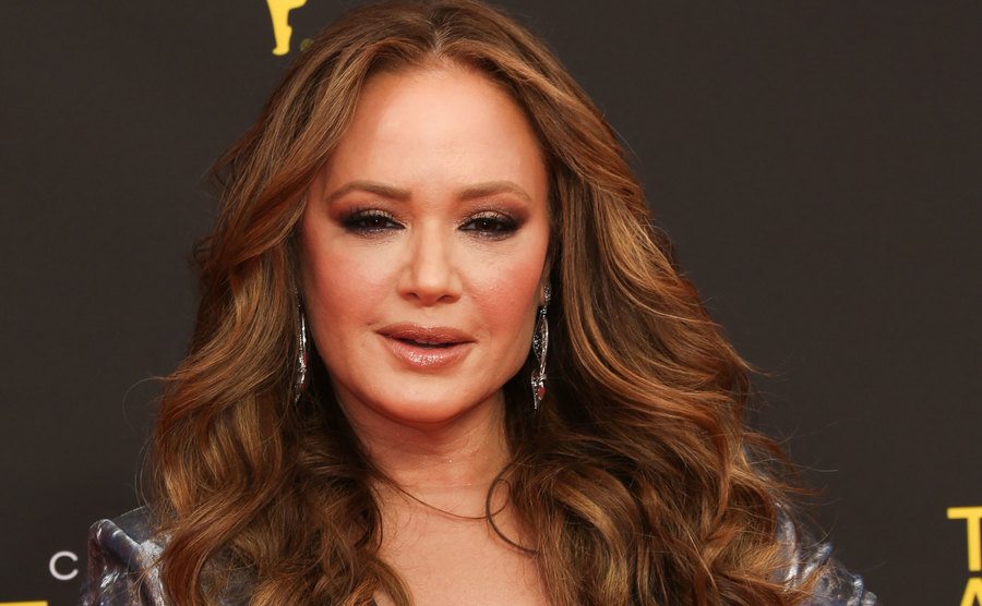 Leah Remini attends an event.