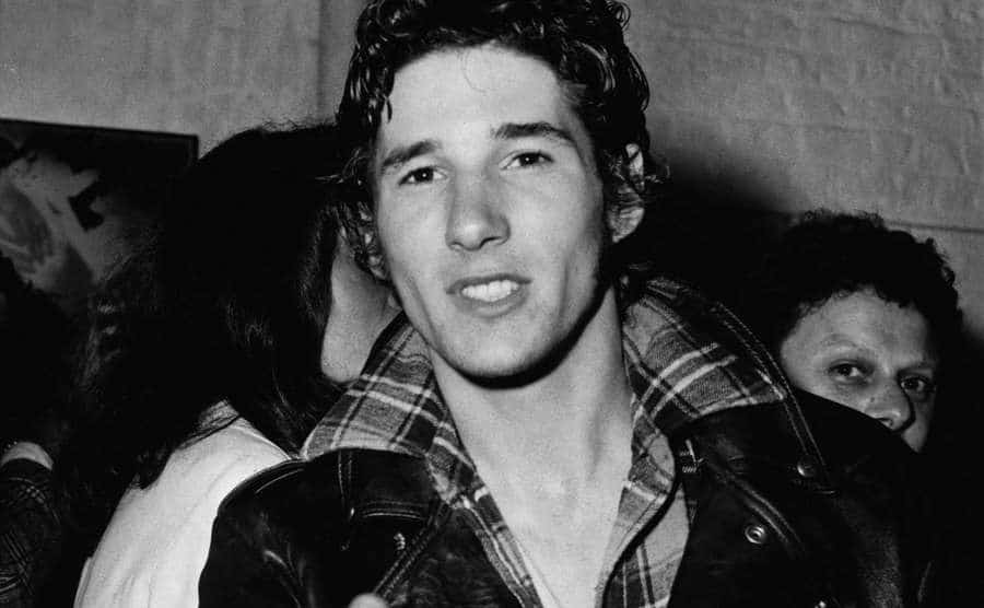 A photo of a young Richard Gere.