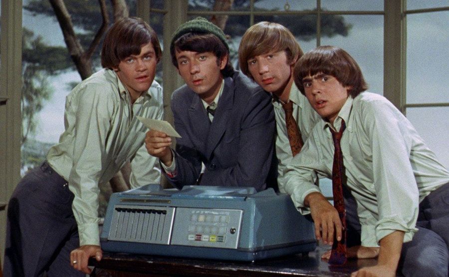 The Monkees in a promo shot for the show.