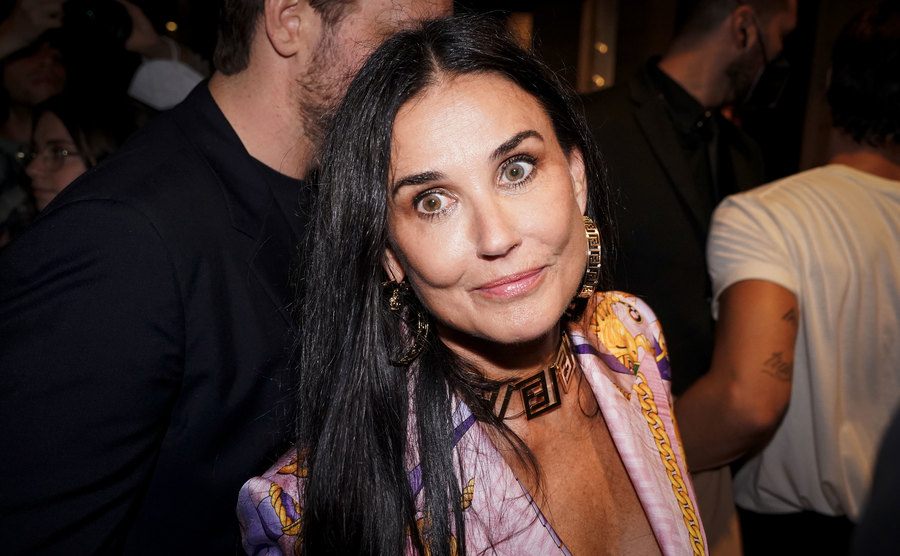 Demi Moore attends an event.