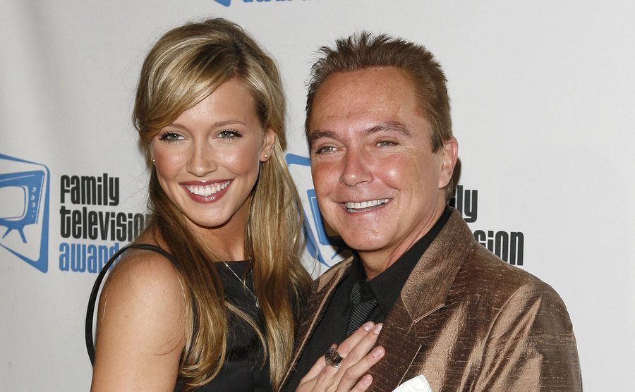 Katie Cassidy and David Cassidy arrive at the 9th annual Family Television Awards. 