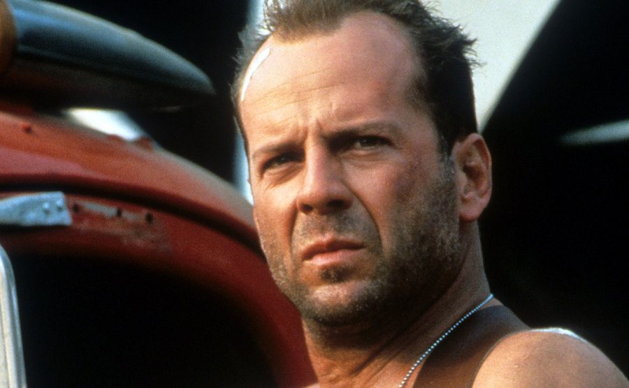 Bruce Willis in a scene from the film.