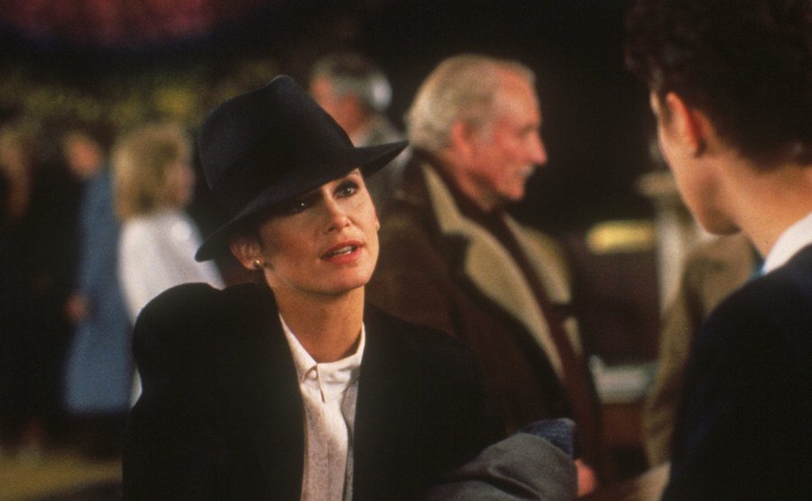 Stephanie Zimbalist in a still from the show.