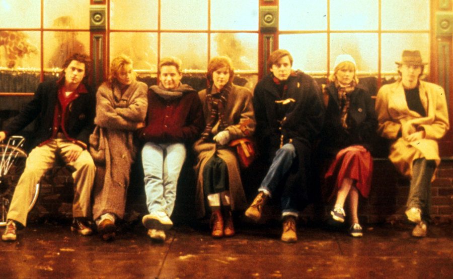 A promotional portrait of the cast from “St. Elmo's Fire.”