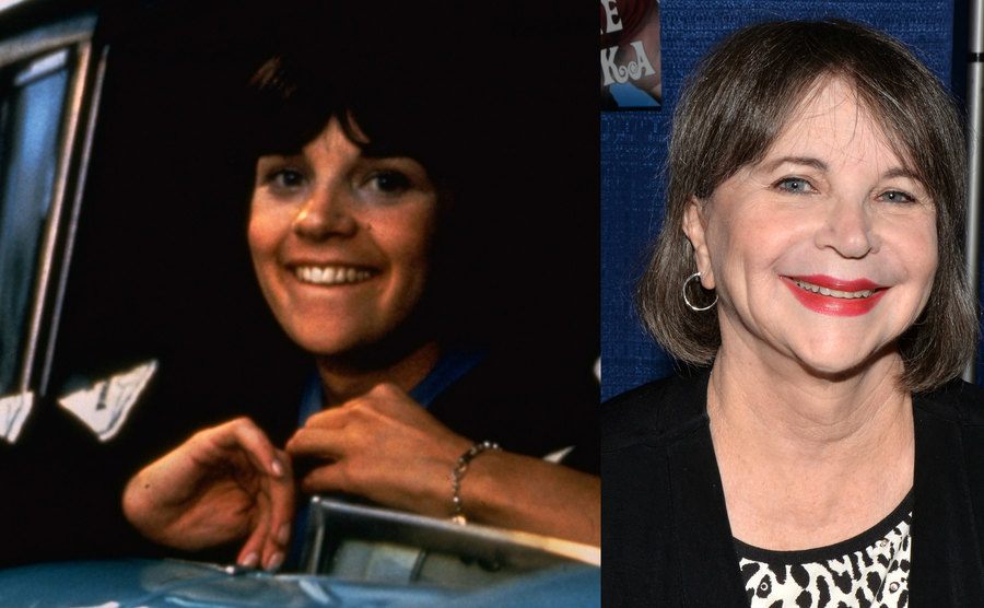 A still of Cindy Williams as Laurie / A current portrait of Cindy Williams.