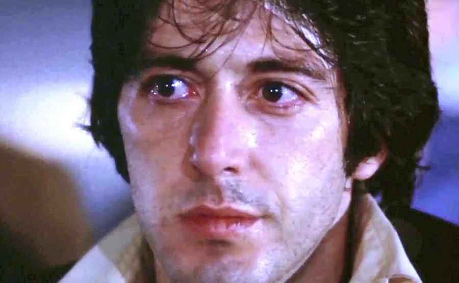 A still of Al Pacino in a scene from the film.