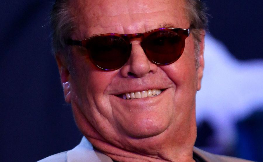 portrait of Jack Nicholson smiling.