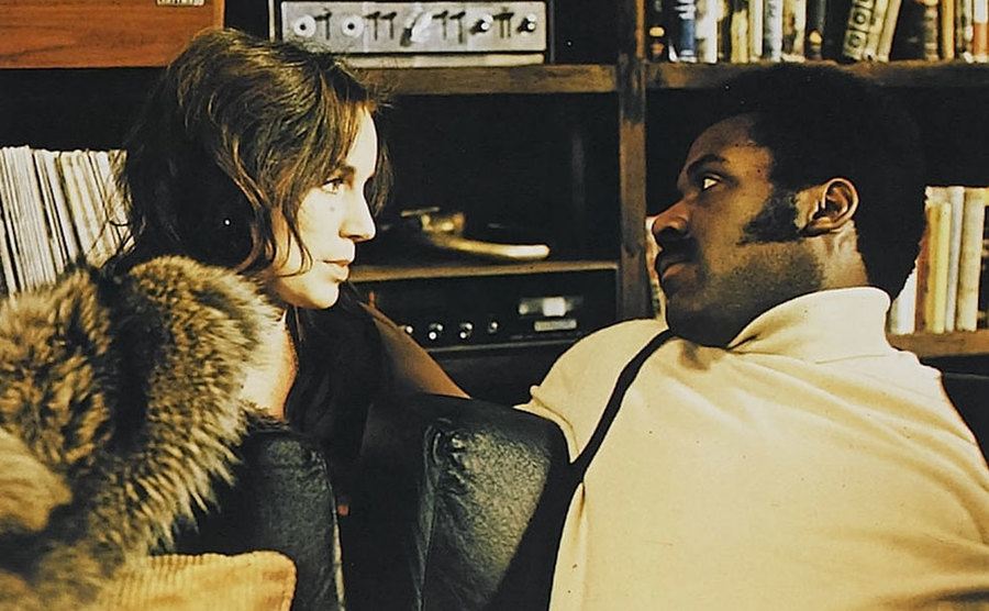 A still from the original version of the film Shaft.