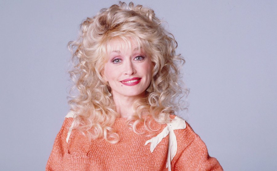Dolly Parton poses for a portrait. 