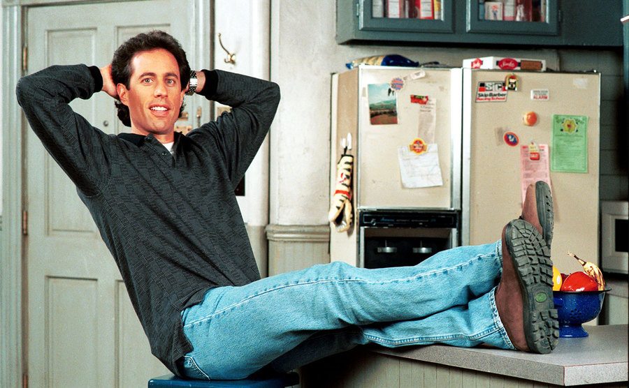 Jerry Seinfeld in a still from the show. 