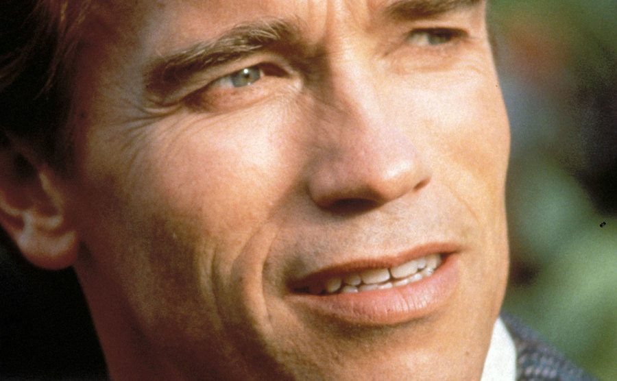 A promotional portrait of Schwarzenegger.